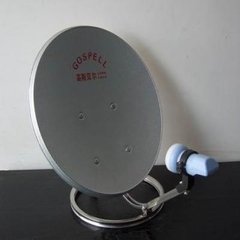 小锅卫星电视接收器 