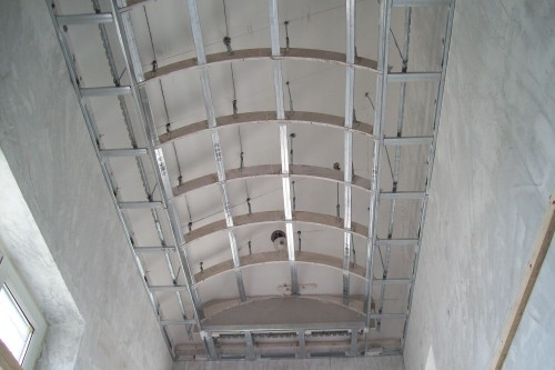 灯槽吊顶施工集成吊顶灯槽安装图片8